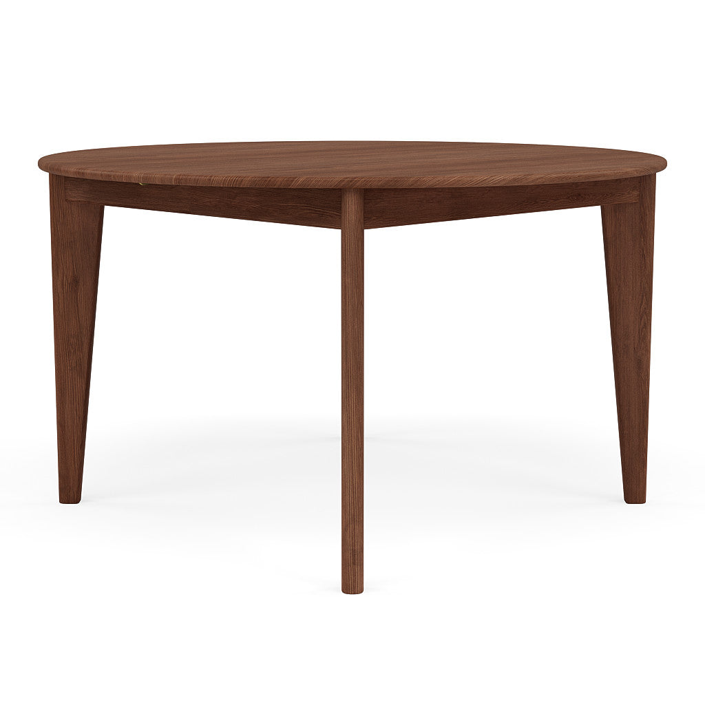 Jackson Round Extension Dining Table - Solid Walnut - 51"-67"