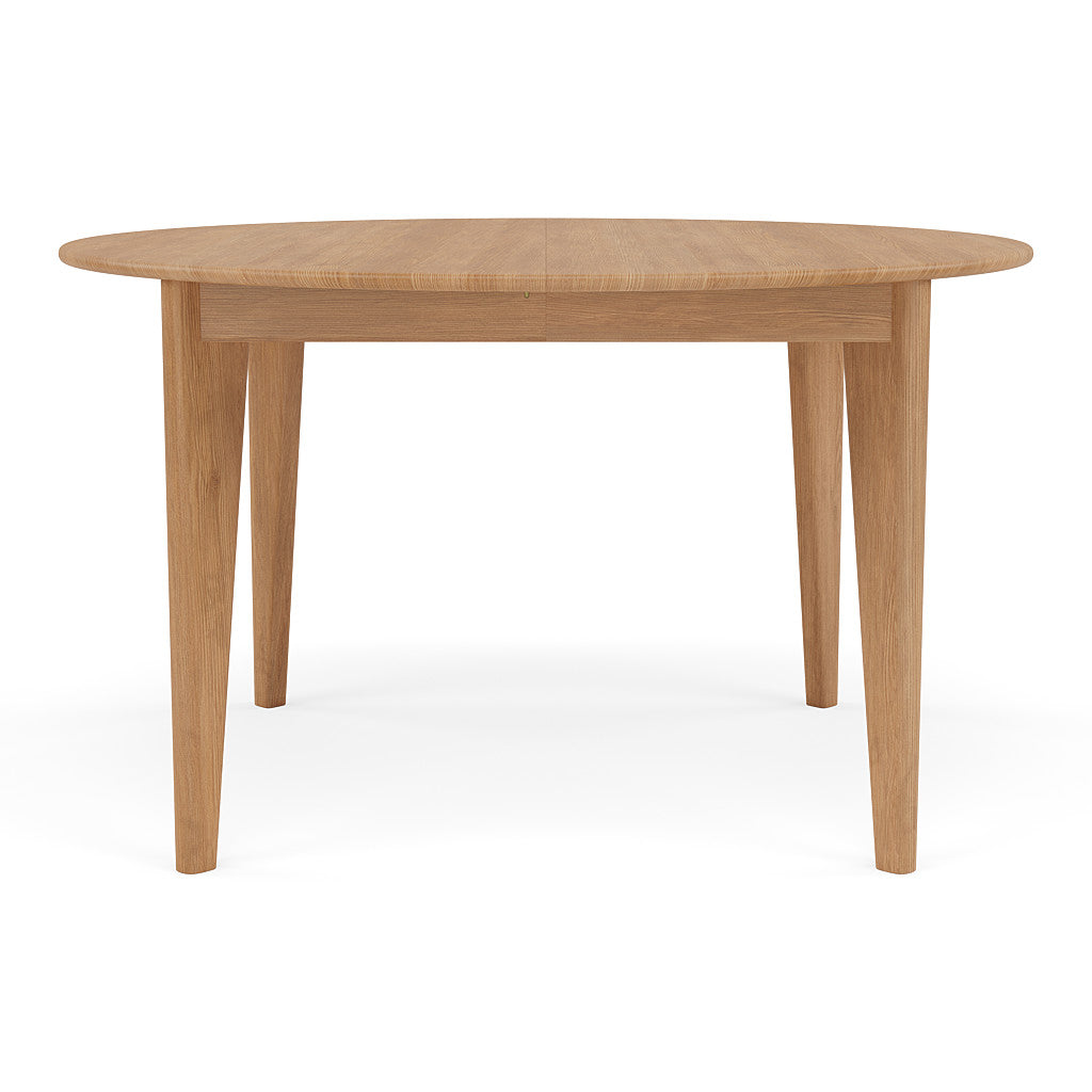 Jackson Round Extension Dining Table - Solid Oak - 51"-67"