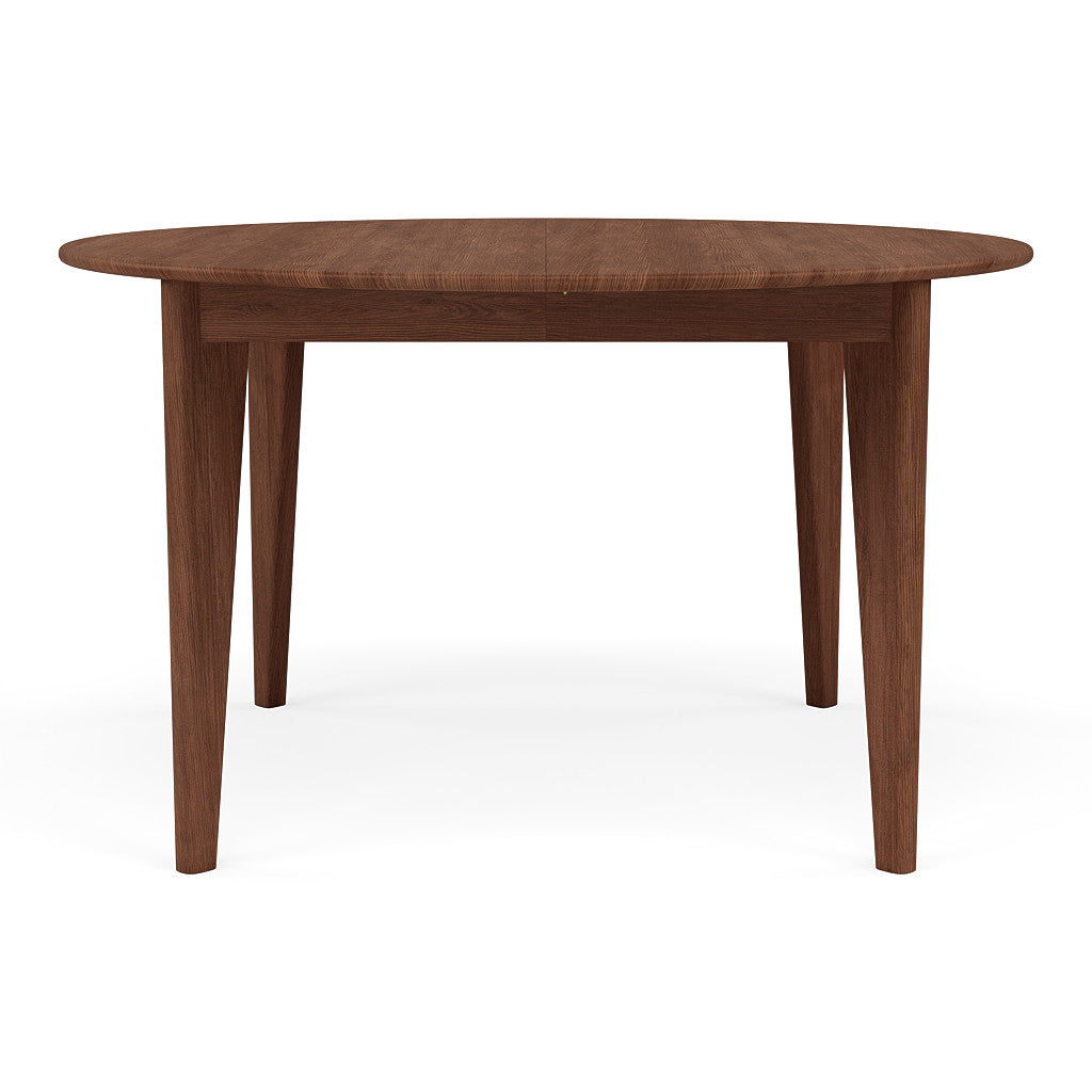 Jackson Round Extension Dining Table - Solid Walnut - 51"-67"