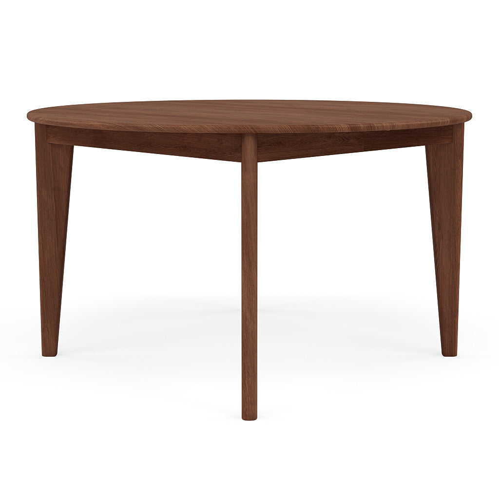 Jackson Round Extension Dining Table - Solid Walnut - 51"-67"