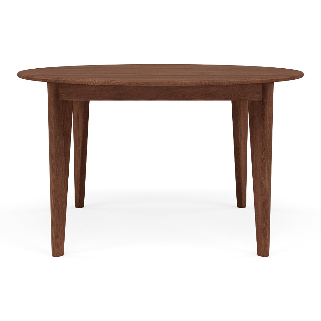 Jackson Round Extension Dining Table - Solid Walnut - 51"-67"