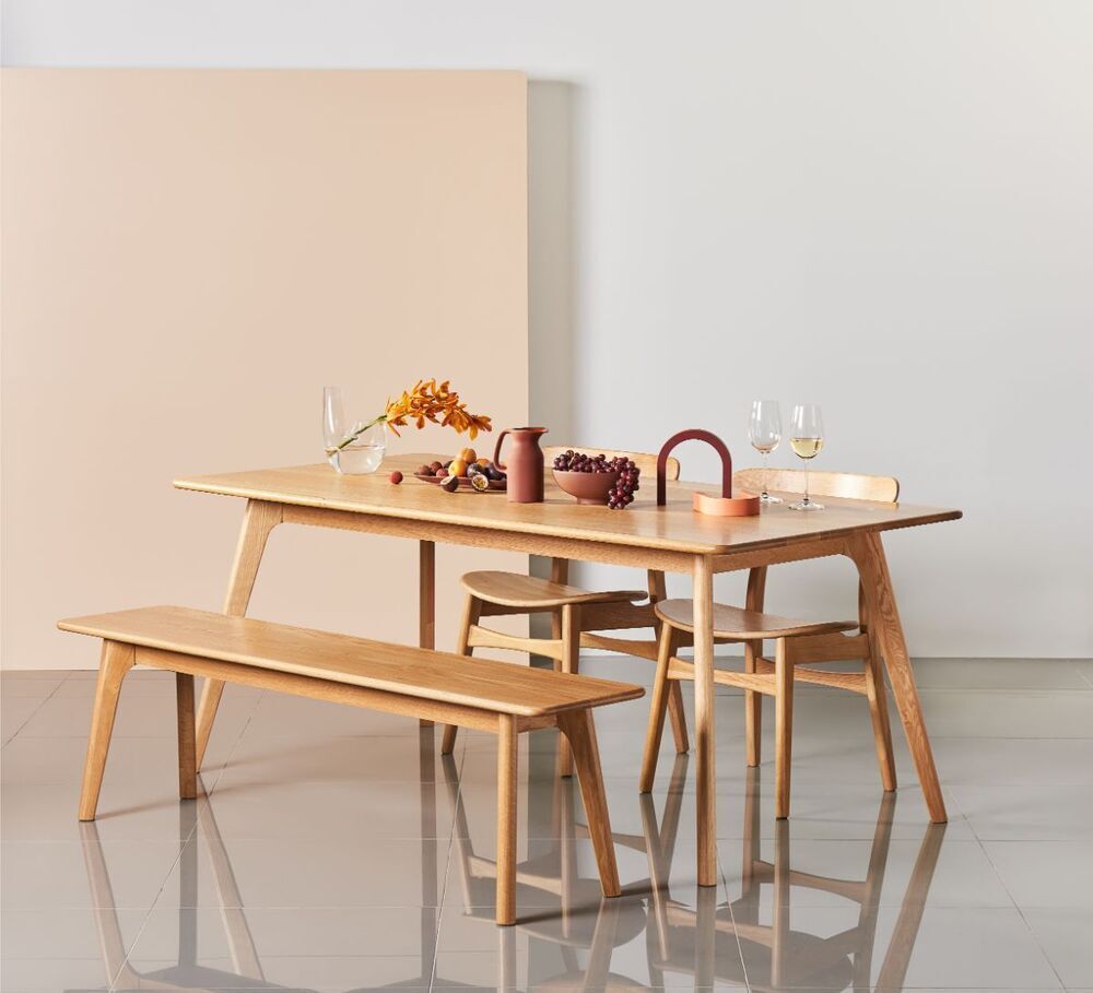 Magnus Dining Table - Rectangular - Solid Oak