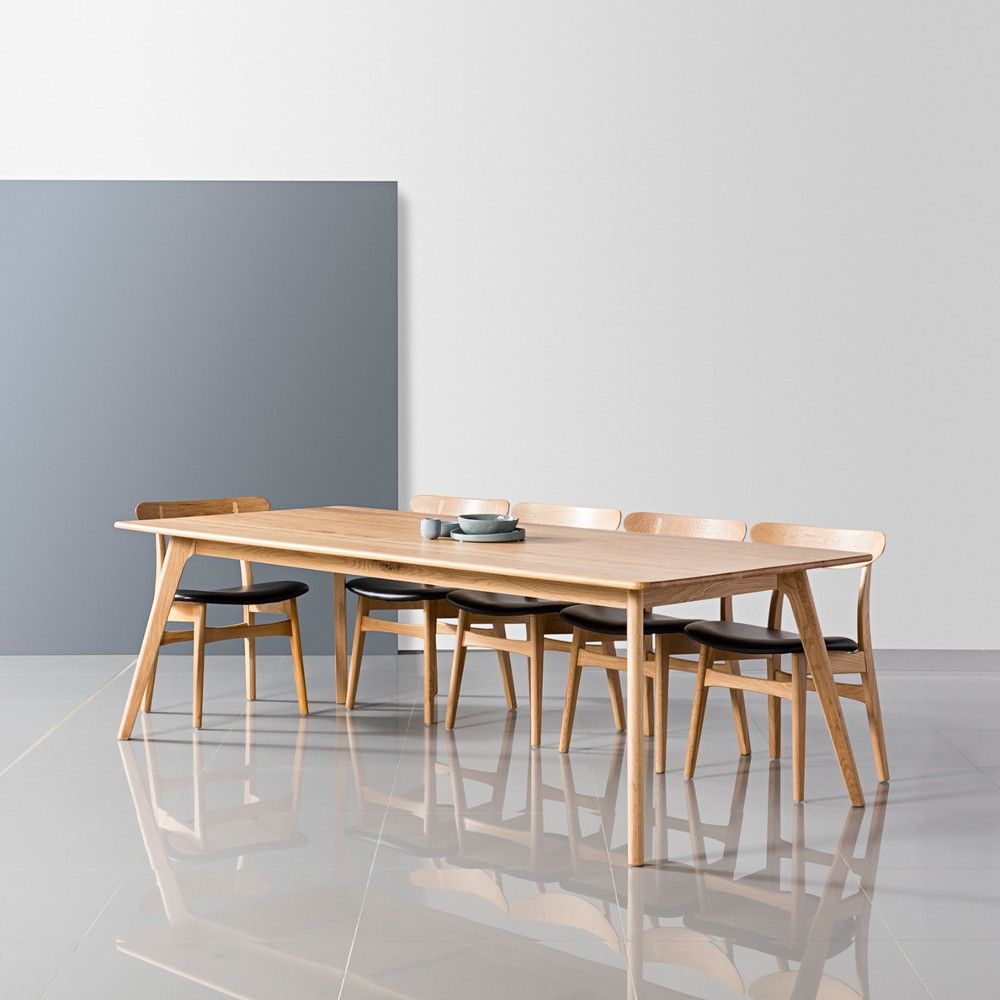 Magnus Dining Table - Rectangular - Solid Oak