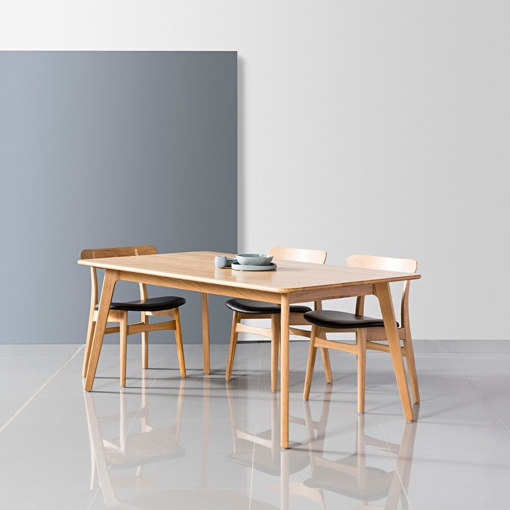 Magnus Dining Table - Rectangular - Solid Oak