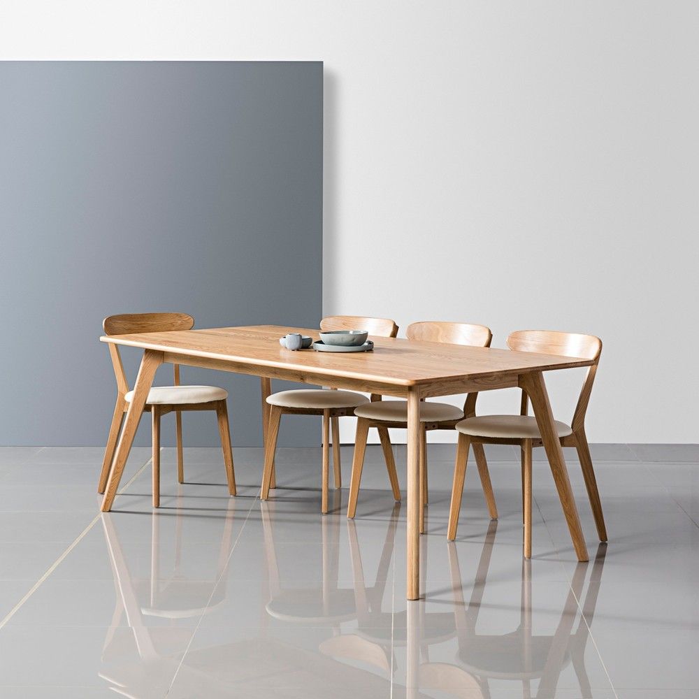 Magnus Dining Table - Rectangular - Solid Oak