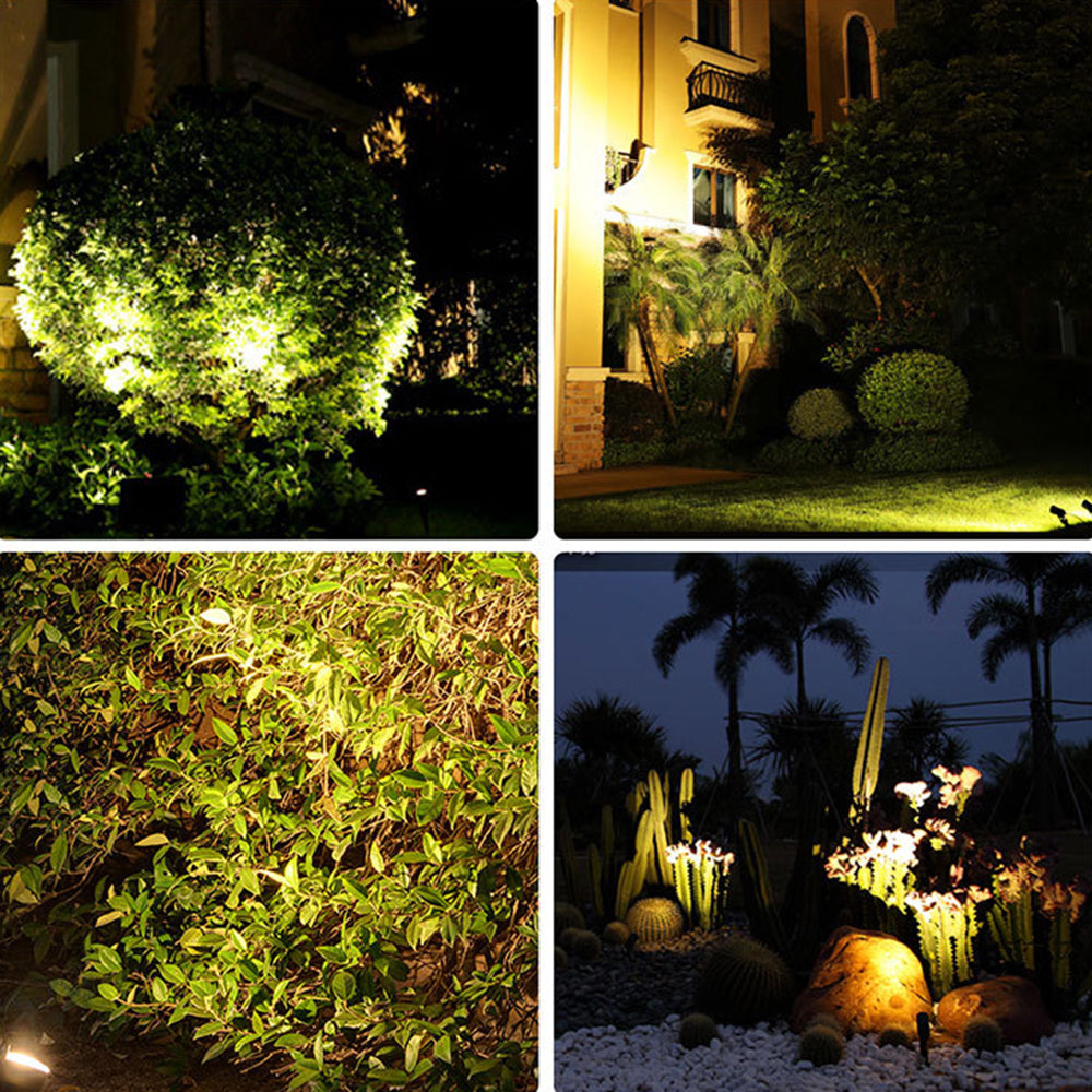 Spotlight Outdoor Lights, Low Voltage Landscape Lighting For Path (4pcs)