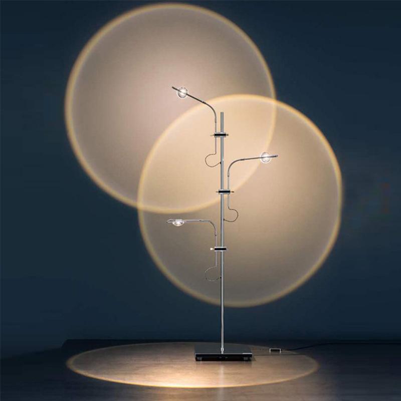 3-Light Atmosphere Shadow Table Lamp