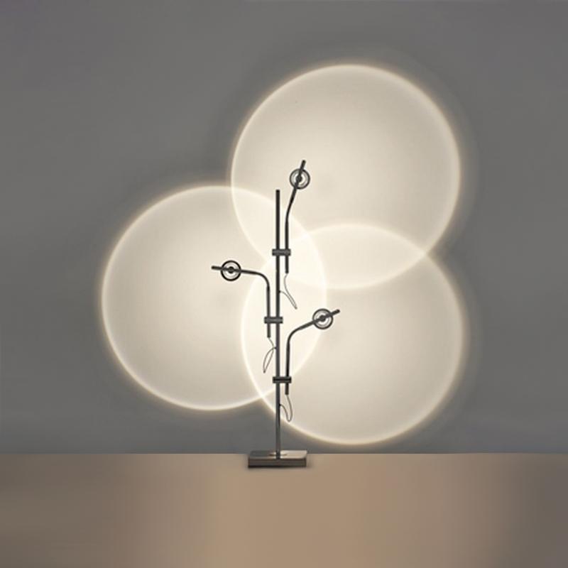 3-Light Atmosphere Shadow Table Lamp