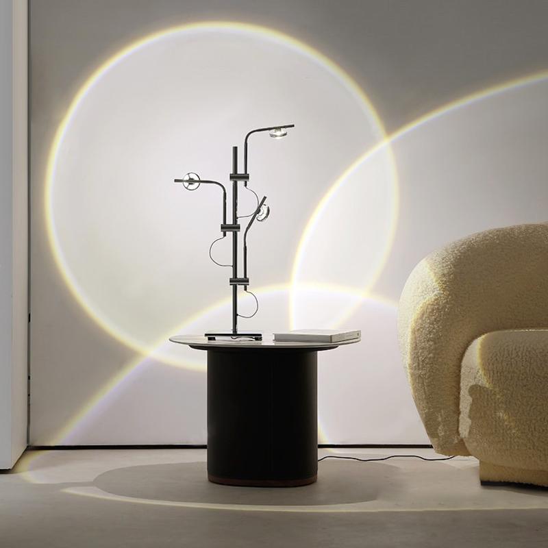 3-Light Atmosphere Shadow Table Lamp